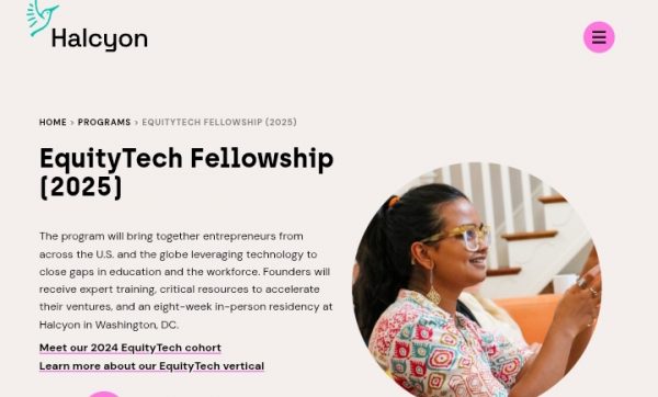 Halcyon EquityTech Fellowship