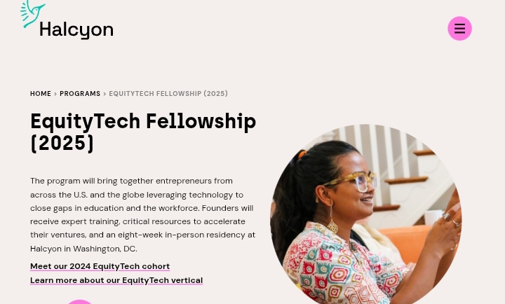 Halcyon EquityTech Fellowship