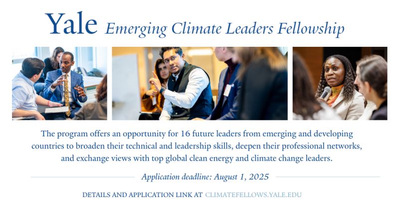 Emerging Climate Leaders Fellowship