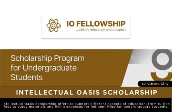 Intellectual Oasis Fellowship Scholarship