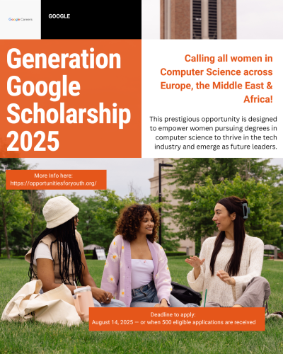 Generation Google EMEA Scholarships