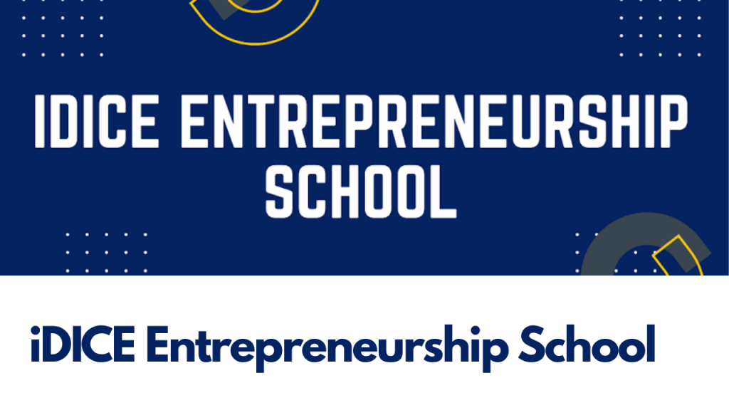 iDICE Entrepreneurship School