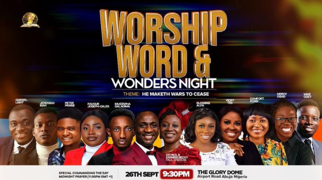 Worship, Word & Wonders Night