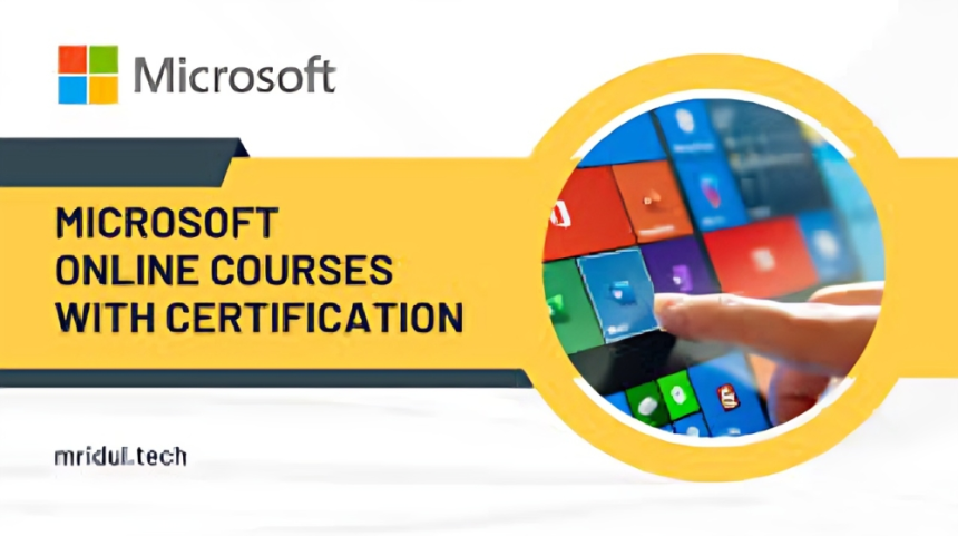 Microsoft Free Online Courses
