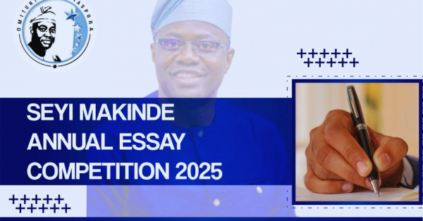 OID Seyi Makinde Annual Essay
