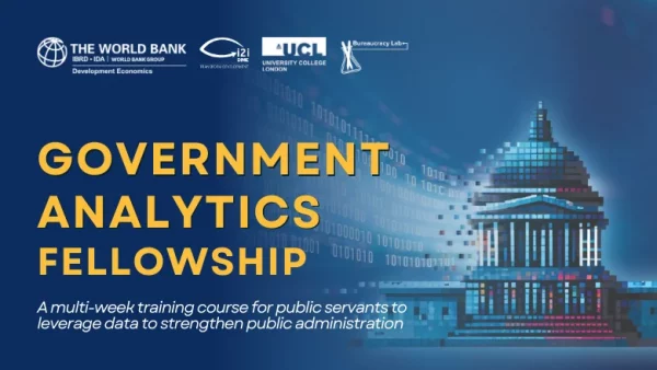 Government Analytics Fellowship Program