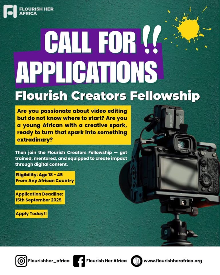 Flourish Creators Fellowship 2025