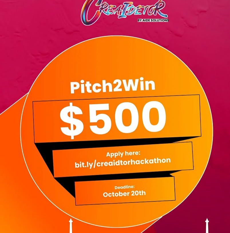 CreaIdetor Pitch2Win Hackathon