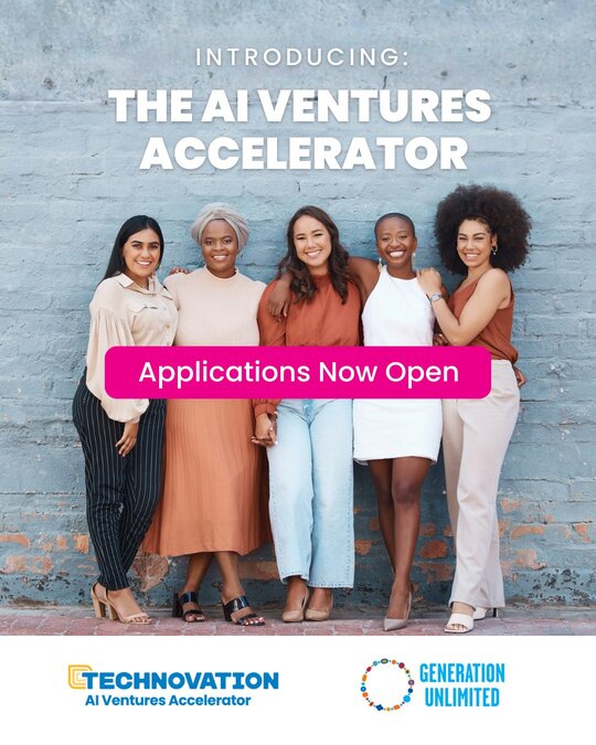 Technovation 2025 AI Ventures Accelerator Program Now Accepting Applications